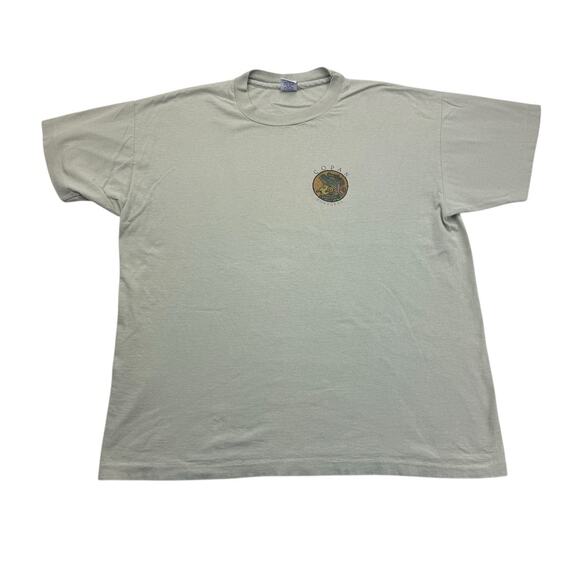 Vintage Copan Honduras Shirt Mens XL Green Mayan Short Sleeve Single Stitch - Picture 2 of 13